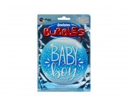 Lufi fólia bubble Baby Boy kék 56cm Q10040