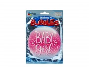 Lufi fólia bubble Baby Girl rózsaszín 56cm Q10035