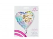 Lufi fólia szív Happy Mothers Day 43cm N3921401