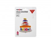 Lufi fólia torta Happy Birthday 102cm 632005