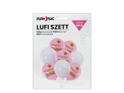 Lufi szett Happy Birhday 8db 25cm 626424