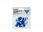 Lufiakasztó kampó öntapadós kék 20db 2cm 628305