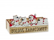 Macis dobozka Boldog Karácsonyt 17,5x8,5cm 581620