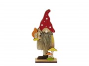 Manó figura gomba sapkában 21cm HY-4846