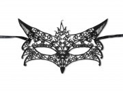 Maszk fekete csipke 650245