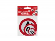 Matrica 20-as évszámos szülinapi 8db 623577