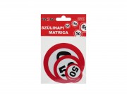 Matrica 50-es évszámos szülinapi 8db 623607