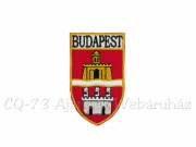 Matrica Budapest címer CA 5x8,5cm
