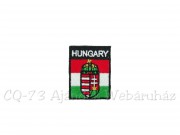 Matrica magyar zászló Hungary címerrel CA 4x5cm