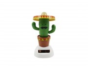 Mozgó kaktusz figura napelemes 11cm 57/9782