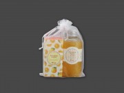 Narancs-fahéj szappan +tusfürdő organzában 60g+50ml