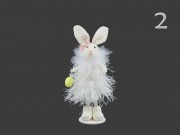 Nyuszi figura cérna ruhában 18cm 067450 3f