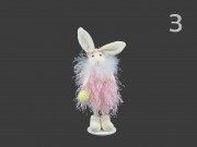 Nyuszi figura cérna ruhában 18cm 067450 3f