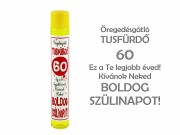 Öregedésgátló tusfürdő 60. Boldog Szülinapot 400ml TF060