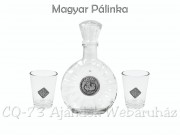 Pálinkás készlet 0,2l palack + 2 pohár Magyar Pálinka
