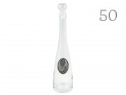 Pálinkás palack 50 évszámos fémcímkés 0,5l