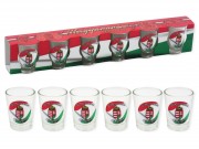 Pálinkás pohár szett Címeres 6db 40ml