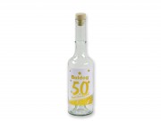 Pálinkás üveg Boldog 50. Szülinapot 0,5l