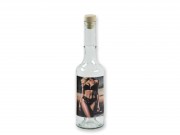 Pálinkás üveg Fekete bikinis lány 0,5l