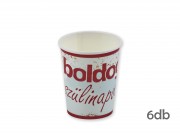 Papírpohár Boldog Szülinapot kék 6db 250ml 633064