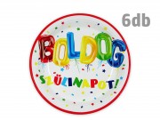 Papírtányér Boldog Szülinapot 6db 22,5cm 624406