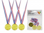 Party ajándék aranyérem 3db...