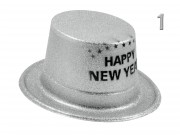 Party kalap Happy New Year csillogó színes 609144