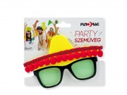 Party szemüveg mexikói kalap 632890