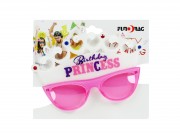 Party szemüveg rózsaszín Birthday princess 614896