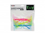 Party szemüveg világító pillangó 3db 657190