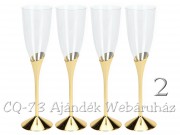 Pezsgős pohár szett 4db 135ml 170417860 2f