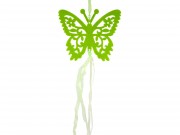 Pillangó dekoráció zöld 50cm 484821