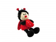 Plüss katica szívvel I love you 17cm GB2652