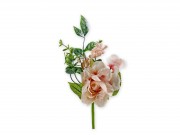 Rózsa rózsaszín művirág 10x5x21cm 504245