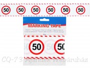 Szalag sebességkorlátozó 50-as 15mx7,5cm F28450