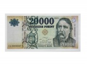 Szalvéta Húszezer forint 15db 8x17cm 655011