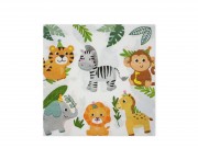 Szalvéta vadállatos 16db 33cm 656643