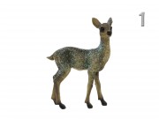 Szarvas figura csillogó álló 14,5cm APF466060 2f