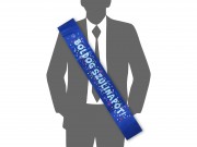 Szépségszalag Boldog Szülinapot kék 9,5x160cm 656162