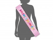 Szépségszalag Boldog Szülinapot rózsaszín 9,5x160cm 656179