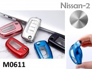 Szilikon tok autokulcshoz Nissan-2 6,4x1,7x3,5cm M0611 5f