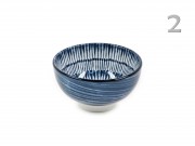 Tálka kék mintás 9x5cm Q96000760 3f