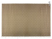 Tányéralátét óarany-bronz 45x30cm CP8220520 6f