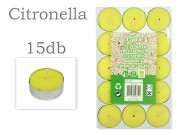 Teamécses citronella 15db
