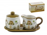 Tej-és cukortartó Happy farm 172845