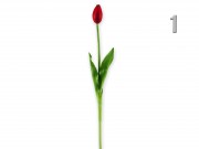 Tulipán szál művirág 45cm 501126 5f
