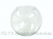 Üveg gömb váza 20cm LA-WK-D20