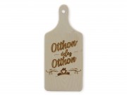 Vágódeszka Otthon édes otthon házikós 35cm