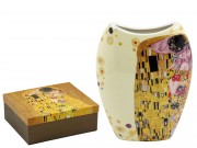 Váza Klimt Csók díszdobozban 20cm KLIMT0120