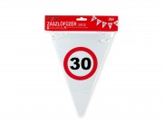 Zászlófüzér 30-as évszámos 12db zászló 3m 640222